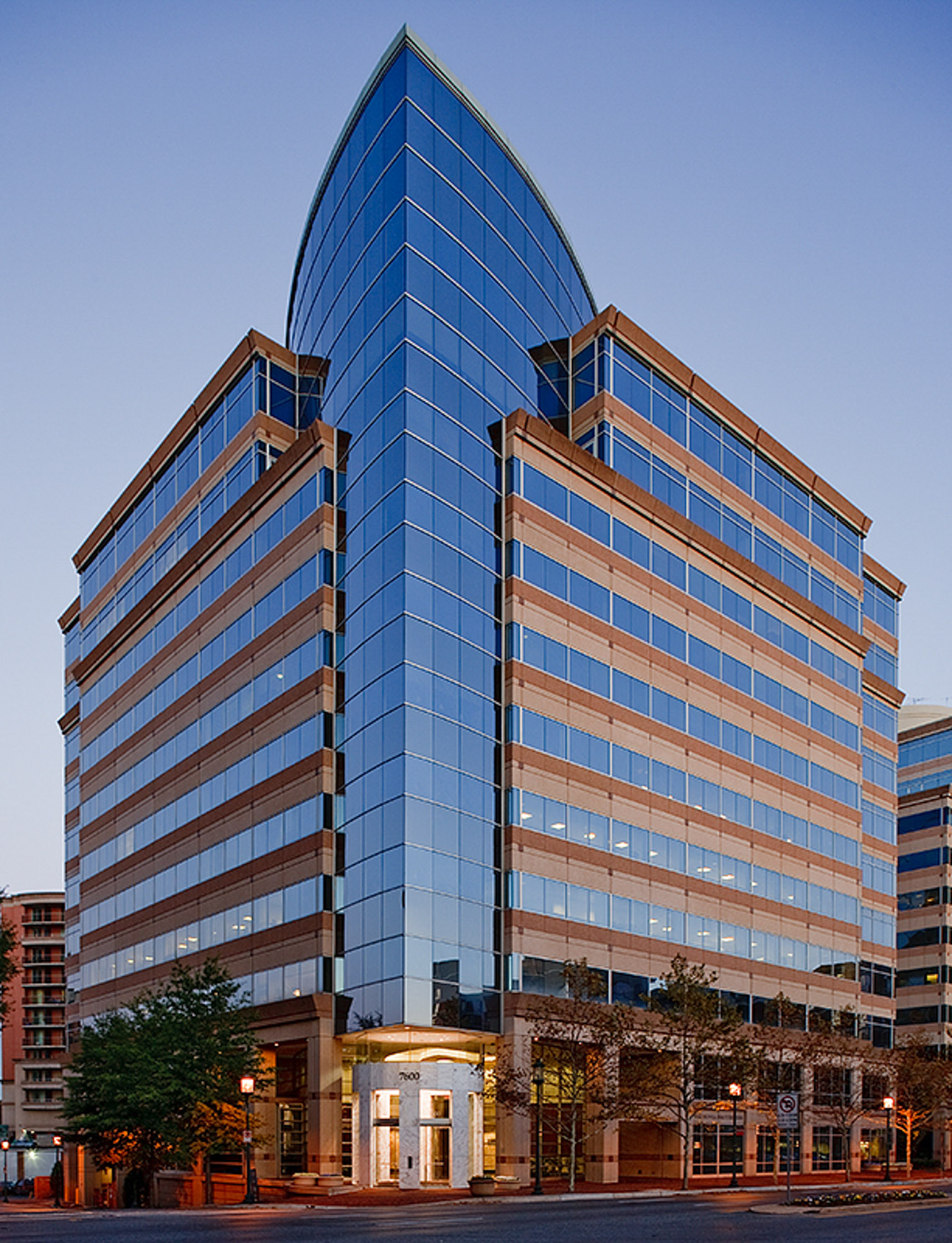 street level exterior of Bethesda Place I