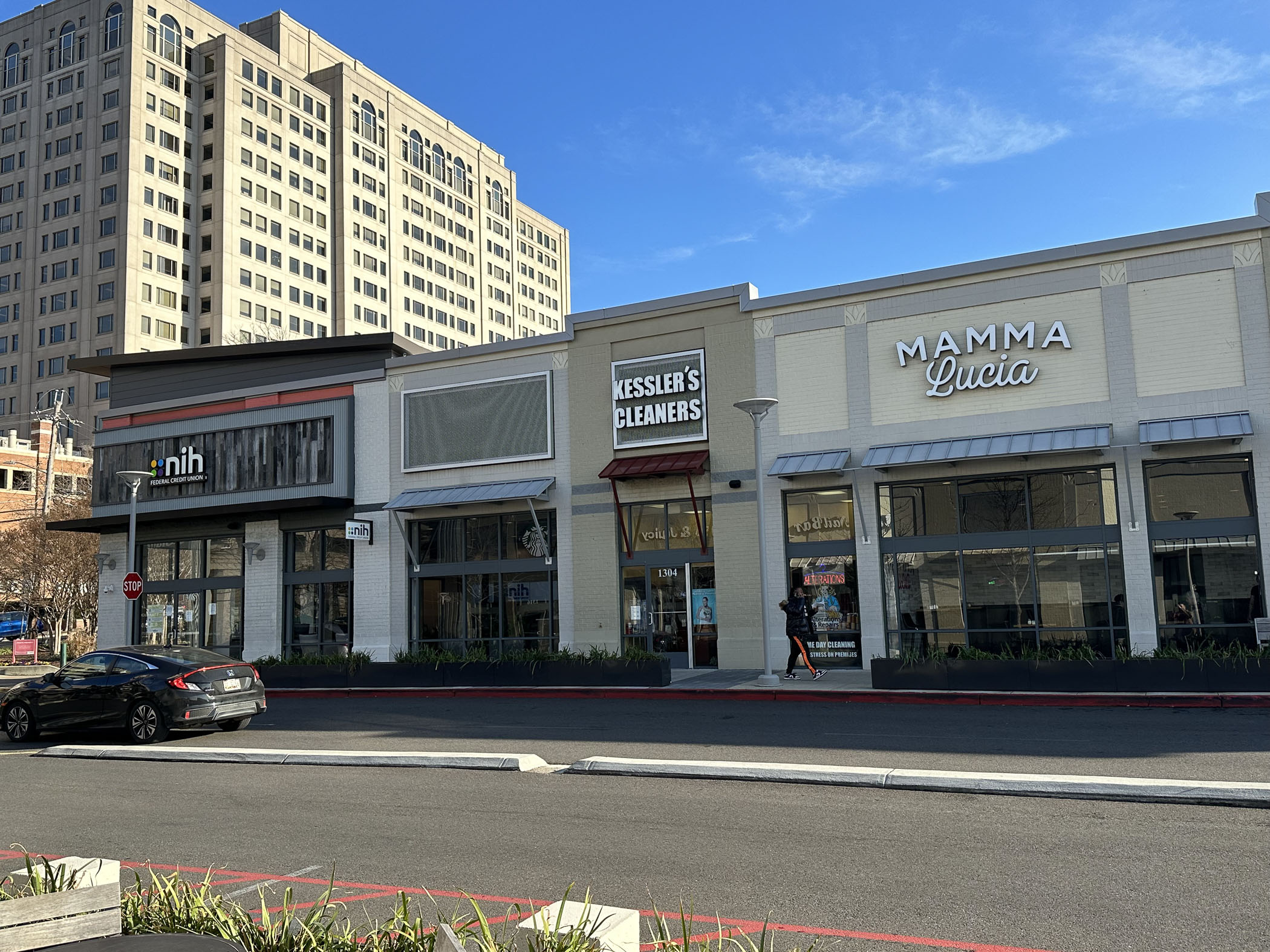 store fronts at Blair Retail at the Blairs District