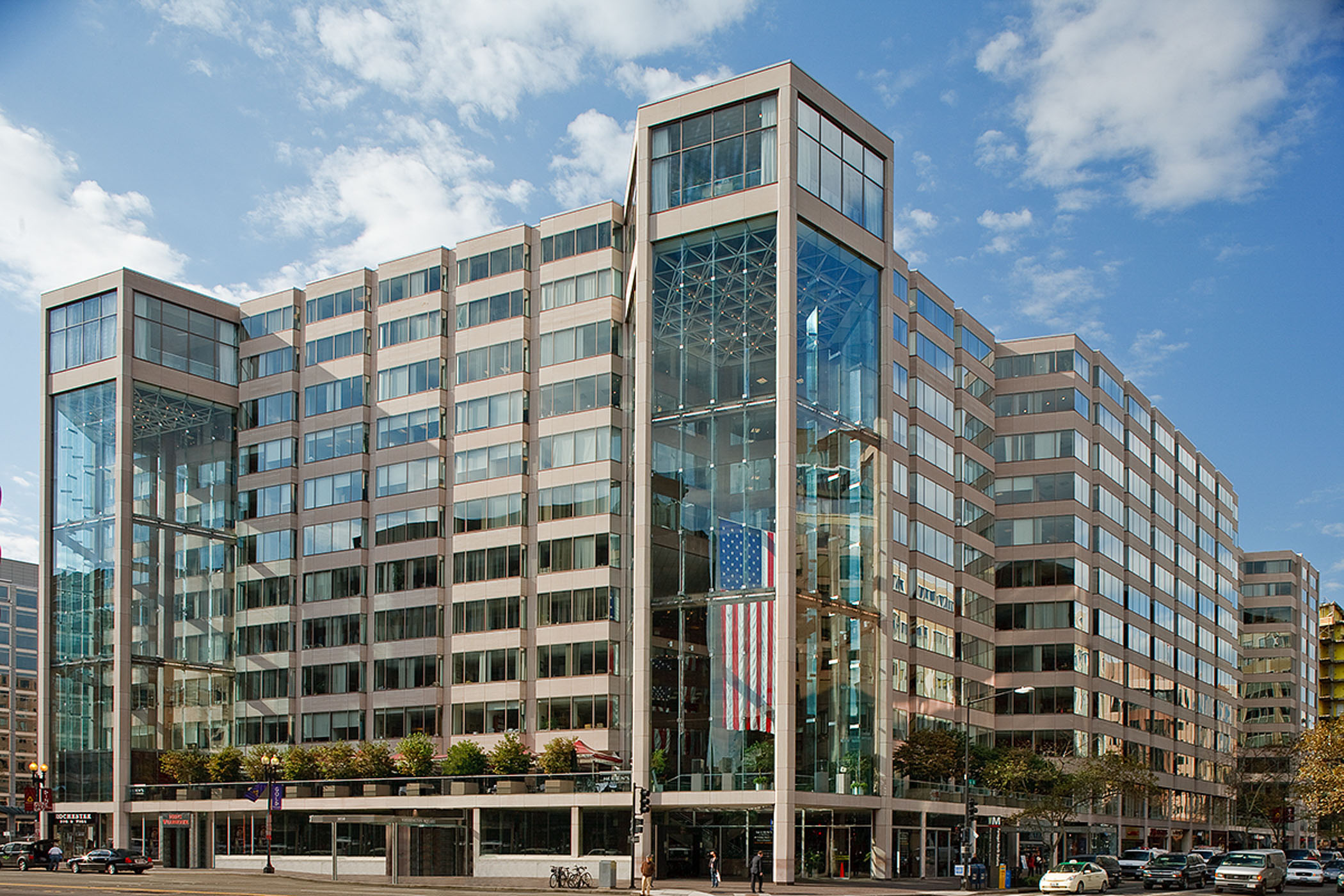 exterior of Washington Square in Washington, DC